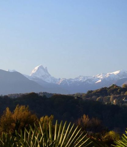 Pic du Midi d'Ossau depuis le boulevard des Pyrénées